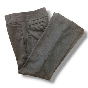 Express Womens Dark Grey Office Mid-Rise Dress Pants. Size 4 Regular